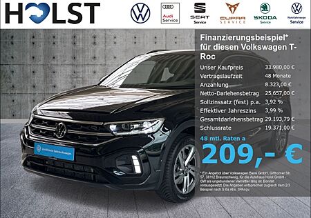 VW T-Roc 2.0TDI DSG R-Line AHK Kamera Masage LED