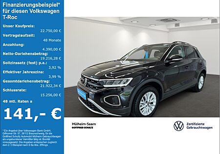 VW T-Roc 1.0 TSI Life App-Connect Navi LED DAB