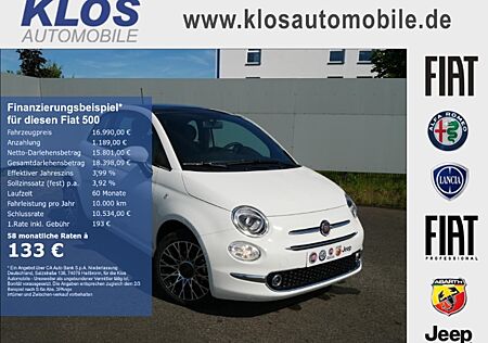 Fiat 500 1.0 DOLCEVITA 70PS PDC GLASDACH 16 ZOLL ALU