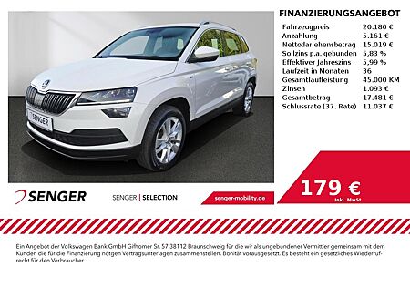 Skoda Karoq 2.0 TDi Clever DSG AHK LED Smart Link