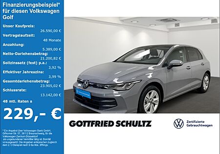 VW Golf 1.5 TSI Life Panoramadach Sitzheizung