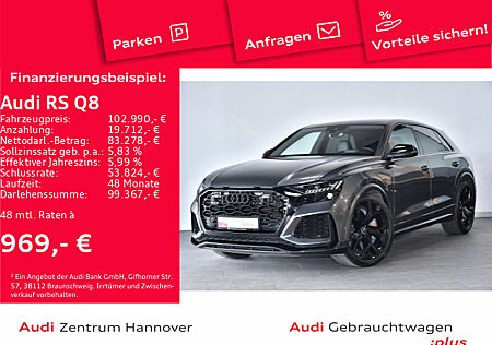 Audi RS Q8 RSQ8 4.0 TFSI quattro HuD B&O HD Matrix AHK Leder