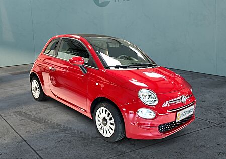 Fiat 500 Lounge 1.0 Mild Hybrid EU6d, Passione Rot, 69 PS