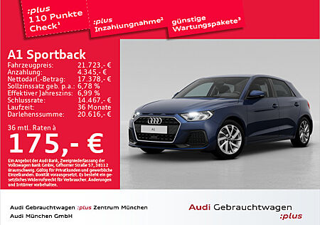 Audi A1 Sportback 30 TFSI Advanced Virtual/SitzHzg/Smartphone-Interface