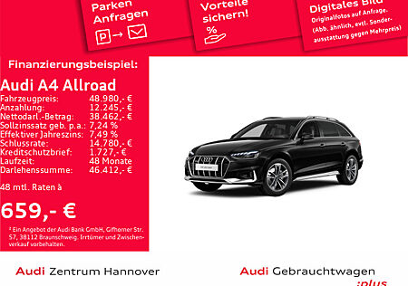 Audi A4 Allroad quattro 40 TDI AHK LED Kamera ACC Teilleder virtual