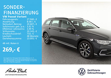 VW Passat Variant GTE 1.4 TSI DSG eHybrid, Navi, LED, Rückfahrkamera, App-Connect, ACC, Klima