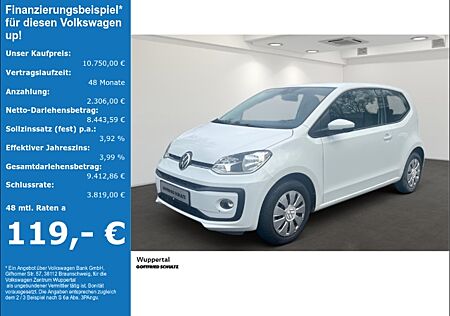 VW Up ! 1.0 Move KAMERA SHZ PDC KLIMA ZV