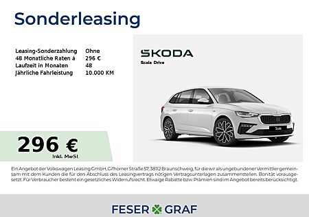 Skoda Scala Drive 1,0l TSI 6-Gang *KAM*SZH*NAVI*MATRIX