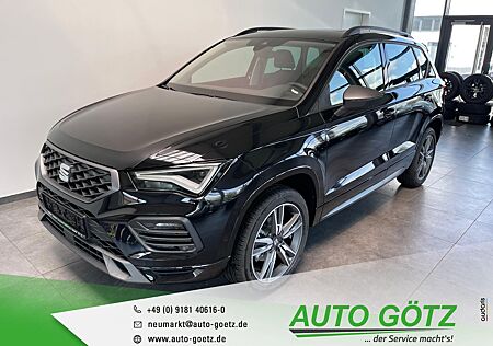 Seat Ateca FR DSG 5-Jah Garantie* AHK-Vorb.*Navi*DAB*VZE*LED*ACC*SmartLink*Panorama*DigiCockpit*elektr. Heckkl.*Kamera*ParkAssist*Kessy*BlindSpot*Freispr.*Sitzheiz*PDC*vo+hi*Alu*LichtAssist*SpurAssist*Connect*Sunset*ZV-Funk*4xEFH*Ladeboden*Lenkradheiz*beheiz.Frontscheibe*Nebel*Reserverad*Armlehne*Metalli