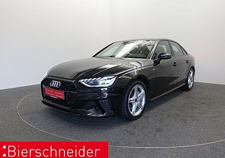 Audi A4 Lim. 40 TFSI S tronic 2xS line MATRIX B&O AHK ACC NAVI PDC 18 CONNECT DAB ASSISTENZ