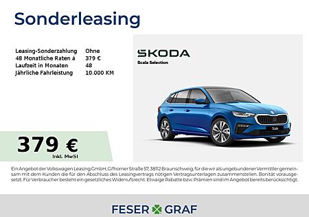 Skoda Scala Selection 1,5l TSI DSG *KAM*NAVI*SZH*ACC*