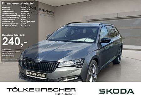 Skoda Superb Combi SportLine DCC NAVI ACC AHK Alcantar