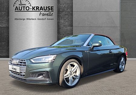 Audi A5 Cabriolet 2.0 TDI sport S line HUD Navi Leder digitales Cockpit Soundsystem B & O LED