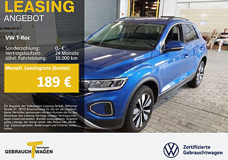 VW T-Roc 1.0 TSI MOVE NAVI SITZHZG AHK LED