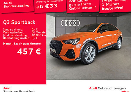 Audi Q3 Sportback 45 TFSI e S tronic S line MatrixLED SONOS Navi DAB