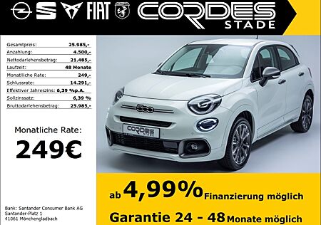 Fiat 500X Sport 1.5 GSE Mild-Hybrid AUTOMATIK NAVI PDC V&H