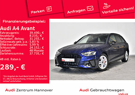 Audi A4 Avant S line comp.40 quattro TFSI HuD B&O Kamera virtual LED