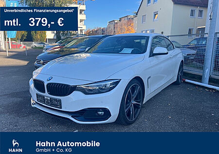 BMW 420i Sptr Cabrio LED Navi H&K head-up Lenkradh Cam