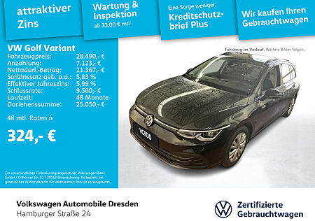 VW Golf Variant Golf VIII Variant Life 1.5 TSI LED KAMERA TRAVEL