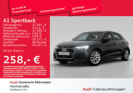 Audi A1 Sportback Advanced 25 TFSI S tronic