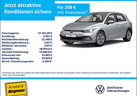 VW Golf VIII 1.5 eTSI Life