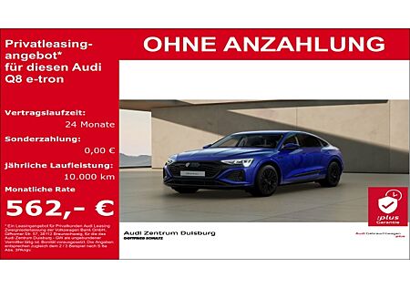 Audi Q8 e-tron Sportback 50 quattro S line Anschlussgarantie 3 Jahre 100.000 KM