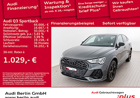 Audi Q3 Sportback S line 45 TFSI quattro S tronic