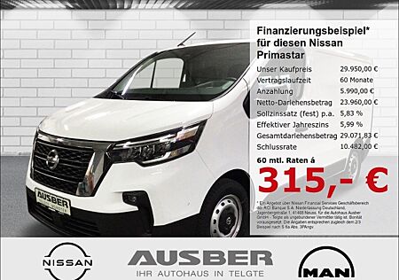 Nissan Primastar Kastenwagen L1H1 2,8t N-Connecta AHK NAVI Laderaumboden und 1/1 Seiteninnenverkleidung