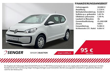 VW Up ! 1.0 Klimaanlage We Connect Go Easy-Entry