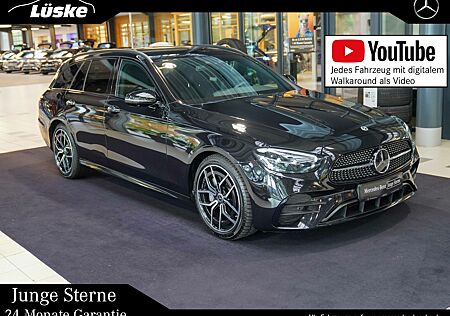 Mercedes-Benz E 220 d T AMG Line Night Standheizung Burmester