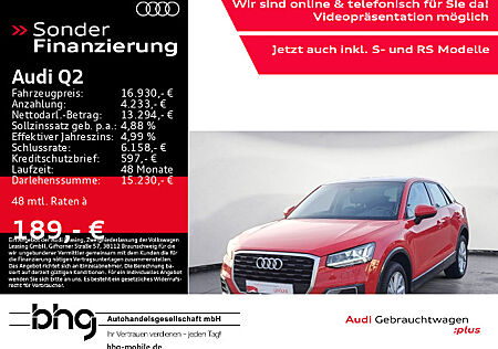 Audi Q2 1.4 TFSI sport LED Pano Navi Leder Sitzheizg