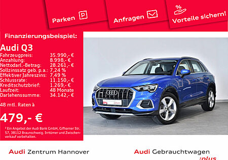 Audi Q3 Advanced 40 TDI quattro Pano Standh. ACC AHK Kamera