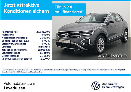 VW T-Roc 1.5 TSI DSG APP CONNECT LED SHZ PDC KLIMA