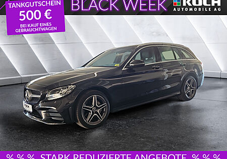 Mercedes-Benz C 220 d 4Matic AMG Line+AHK+PANO+NAVI+LEDER Allrad