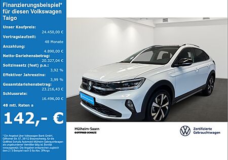 VW Taigo 1.0 TSI Style Leichtmetallräder