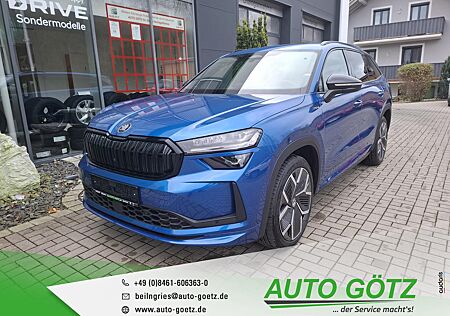 Skoda Kodiaq Sportline DSG *NEUES MODELL* 4x4*AHK-Vorb.*Navi*DAB*VZE*LED*ACC*SmartLink*Standheiz.*Panorama*DigiCockpit*elektr. Heckkl.*Kamera*Kessy*BlindSpot*Freispr.*Sitzheiz*PDC*vo+hi*Soundsyst*Alu*LichtAssist*SpurAssist*DCC*Connect*Sunset*ZV-Funk*4xEFH*Ladeboden*Lenkradheiz*beheiz.Frontscheibe*RÃckban