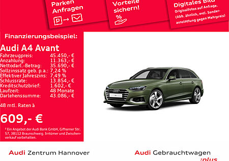 Audi A4 Avant Advanced 35 TFSI Pano AHK virtual LED Kamera