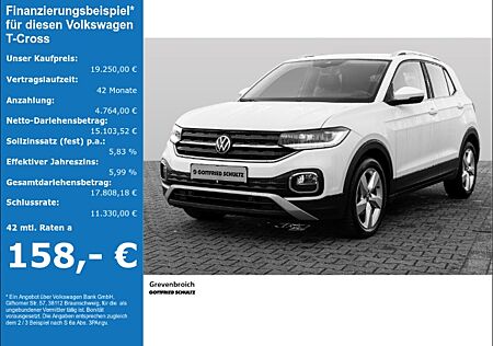 VW T-Cross 1.0 TSI Style Navi LED PDC SHZ