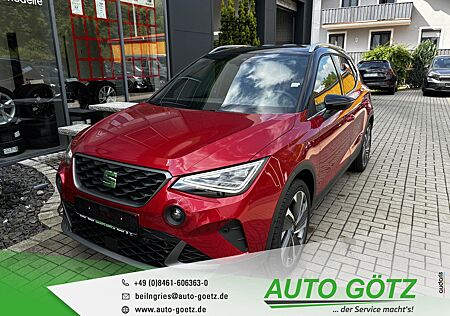 Seat Arona FR DSG 5-Jah Garantie Navi*DAB*VZE*LED*ACC*SmartLink*DigiCockpit*Kamera*ParkAssist*Kessy*BlindSpot*Freispr.*Sitzheiz*PDC*vo+hi*Alu*LichtAssist*SpurAssist*Connect*Sunset*ZV-Funk*4xEFH*Ladeboden*Nebel*Armlehne*Metallic