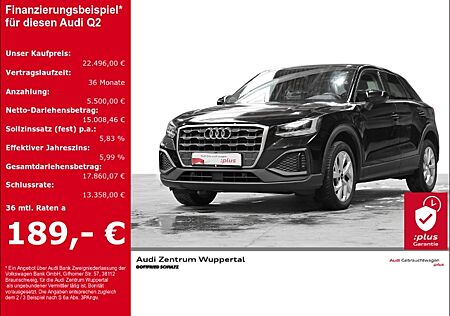 Audi Q2 30 TFSI KAMERA LED SHZ PDC GARANTIE SMARTPHONE INTERFACE LENDENWIRBELSTÜTZE