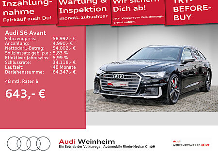 Audi S6 Avant 3.0 TDI quattro AHK Standheizung HD-Matrix Navi B&O Pano uvm