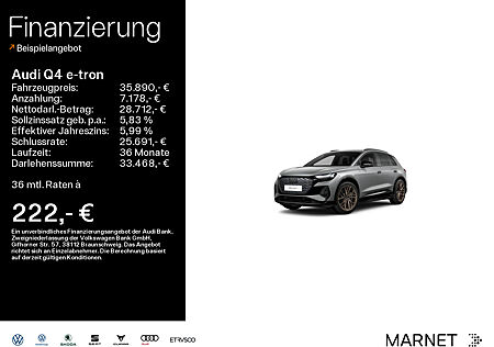 Audi Q4 e-tron Q4 40 S line Edition one