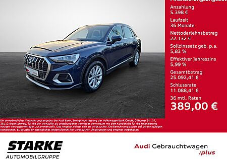 Audi Q3 35 TFSI S tronic advanced NaviPlus APS-Plus SHZ 18-Zoll GRA DAB Sportsitze