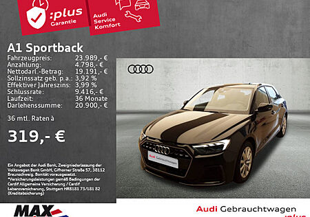 Audi A1 Sportback 30 TFSI ADVANCED LED+MMI NAV+VC+ALU