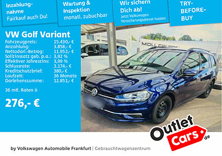 VW Golf Variant Golf VII Variant 1.6 TDI Comfortline Navi LED Heckleuchten Sitzheizung Leichtmetallfelgen