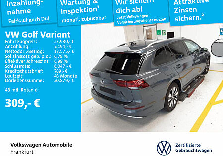 VW Golf Variant Golf VIII Variant 1.0 TSI MOVE Navi FrontAssist LaneAssist DAB+ LED CG53CX