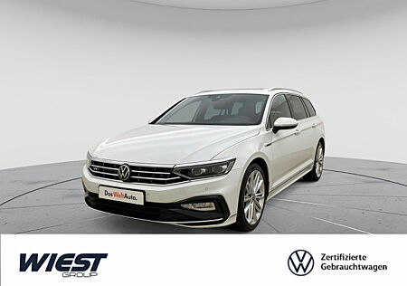 VW Passat Variant Elegance 2.0 TDI DSG 4M, R-Line Navi 360°view HUD Pano StHzg IQ.DRIVE H&K