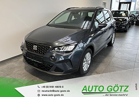 Seat Arona Style DSG 5-Jah Garantie AHK-Vorb.*Navi*DAB*VZE*LED*Tempomat*SmartLink*DigiCockpit*Kamera*ParkAssist*Freispr.*Sitzheiz*PDC*vo+hi*Alu*SpurAssist*Connect*ZV-Funk*4xEFH*Ladeboden*Nebel*Armlehne*Metallic