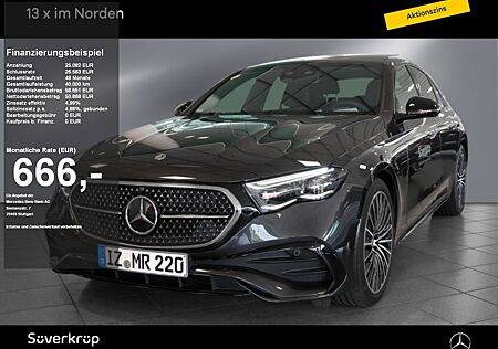 Mercedes-Benz E 220 d AMG NIGHT DISTR SPUR PANO 360 AHK PDC