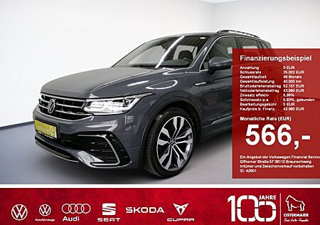 VW Tiguan R-LINE 2.0TSI 190PS DSG ACC.5J-G.AHK.STHZ